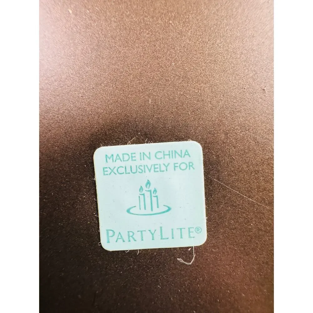 Vintage PartyLite Moroccan Spice Lantern Tealight Candle Holder Retired